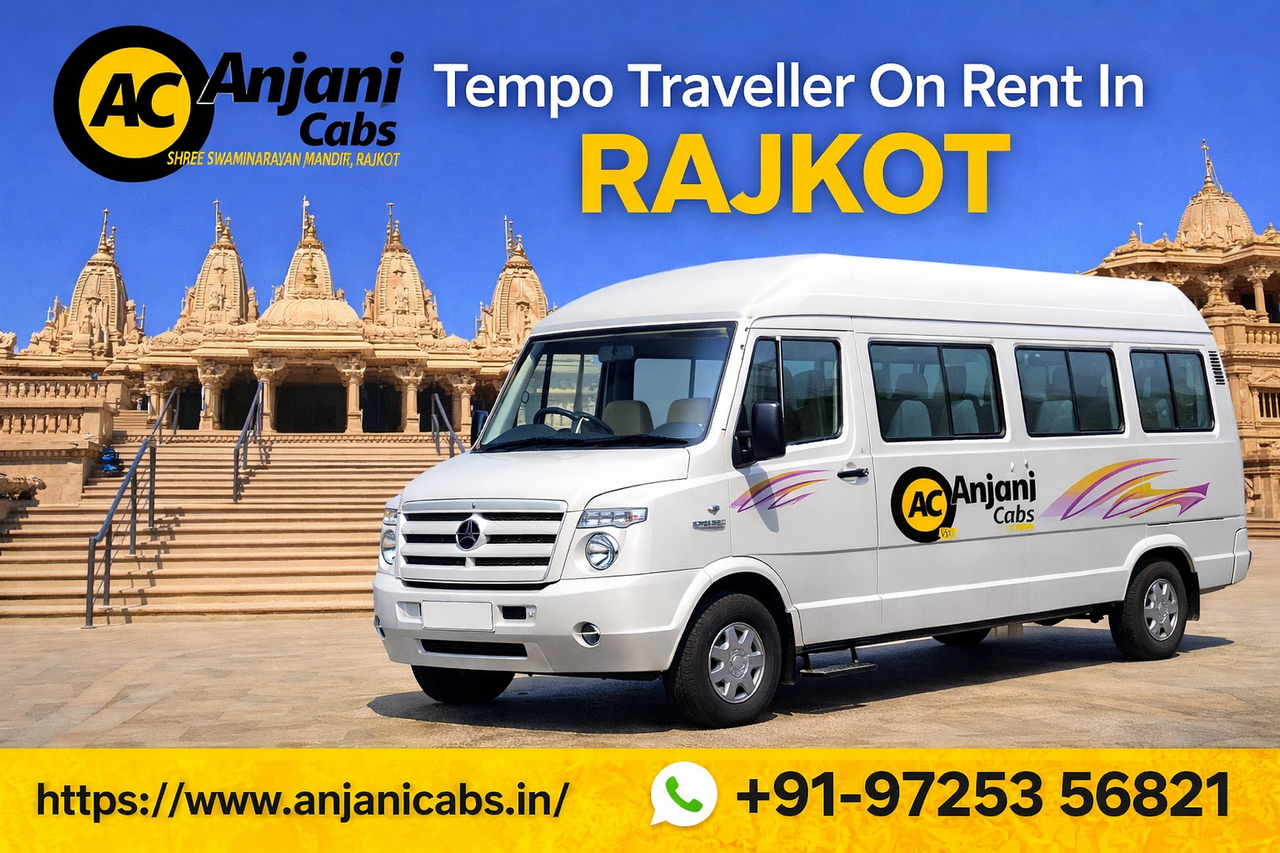Tempo Traveller On Rent In Rajkot
