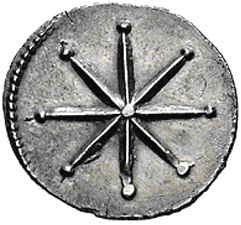Glosario de monedas romanas. ESTRELLA. Image