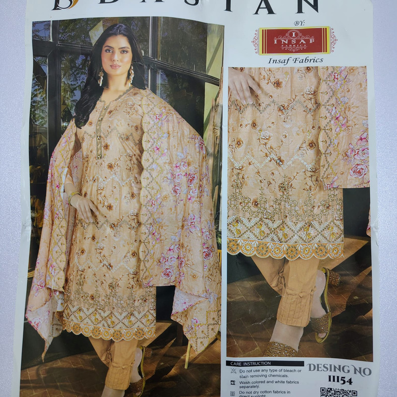 New Exclushive Collection High Qualitiey Cotton Printed Three Piece