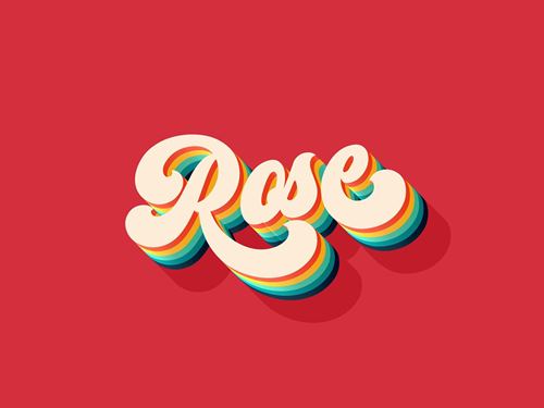 Rose Vintage Text Effect — Free Text Effect