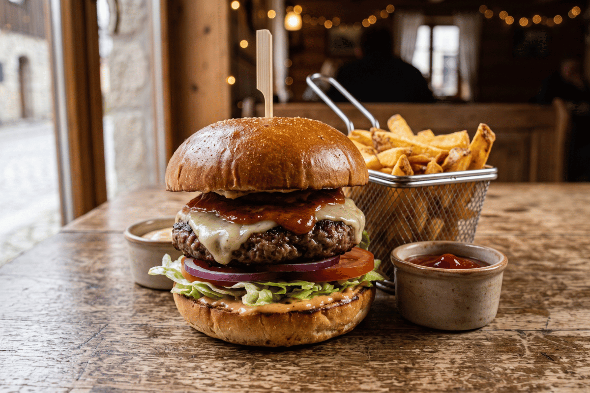 Burgery w Walimiu - poznaj Dziadoburgera z frytkami