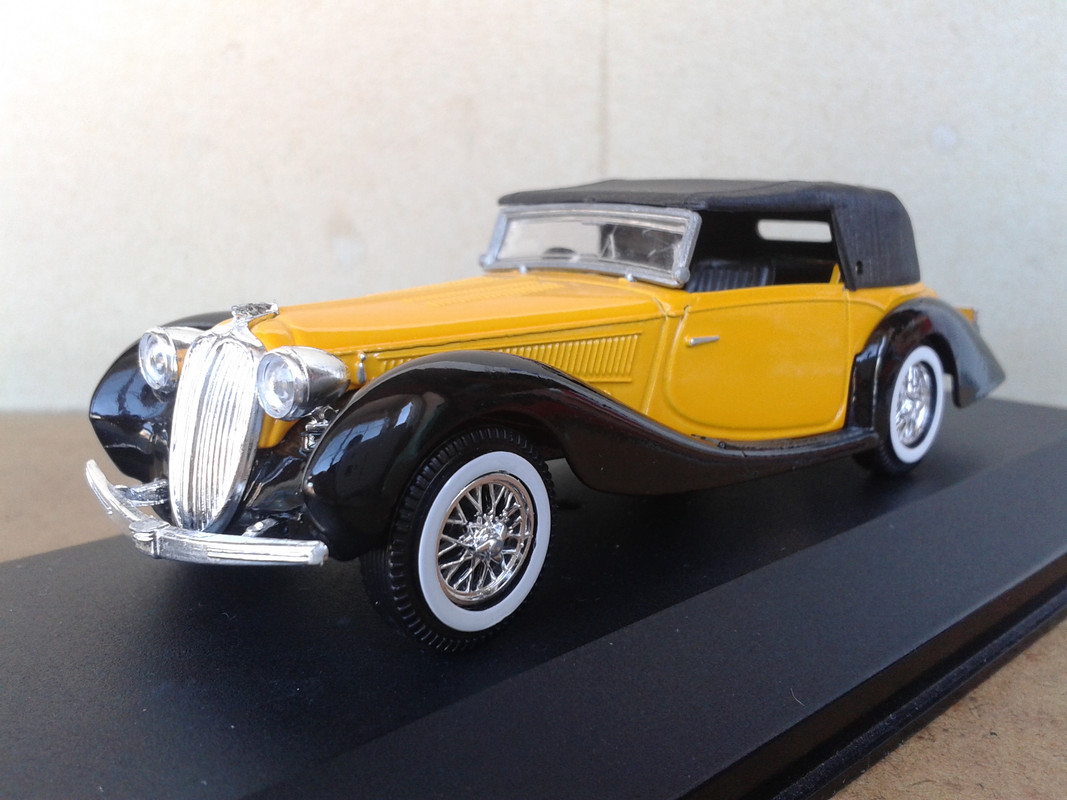 1939 Delahaye 135 M Cabriolet Figoni & Falaschi (Solido - nº 40 Coches inolvidables Salvat) (2)