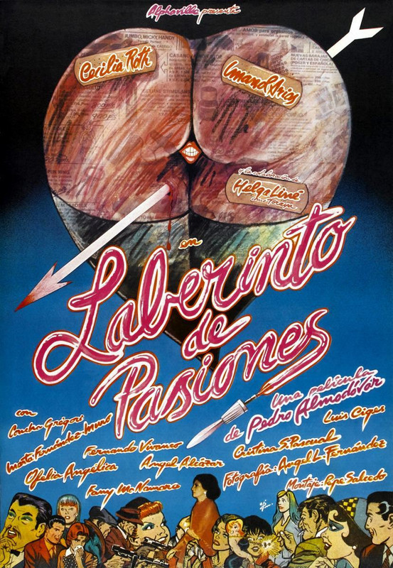 laberinto de pasiones 998462399 large - Laberinto de pasiones Dvdrip Español (1982) Comedia