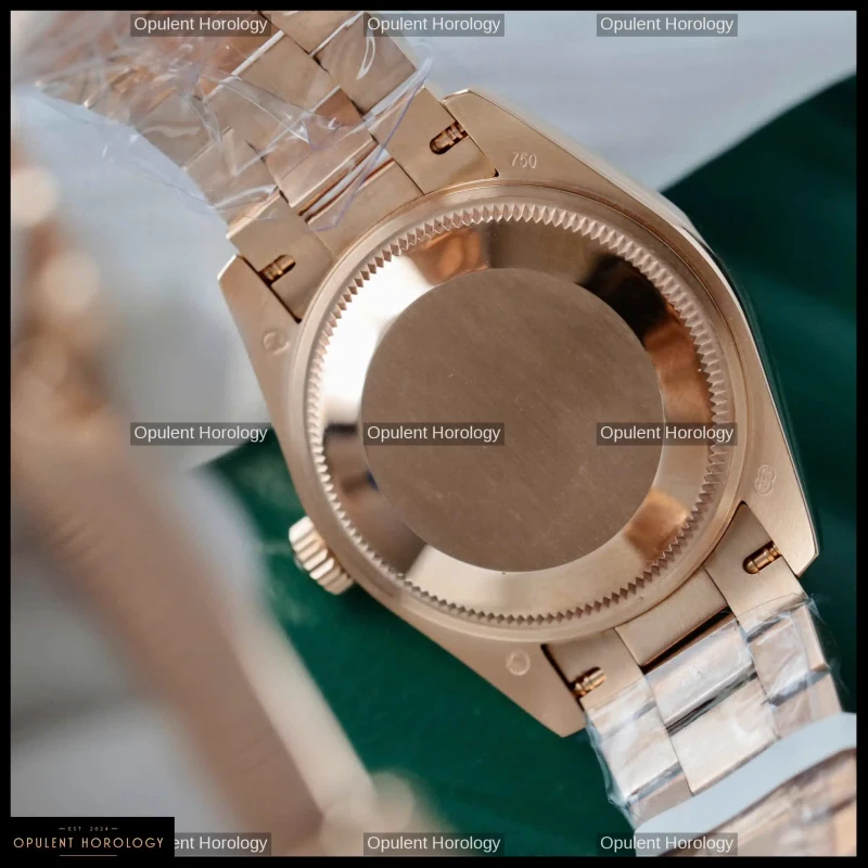 Rolex Datejust Women's Mother of Pearl Dial Rose Gold Plated 31mm Jubilee - Super Clone