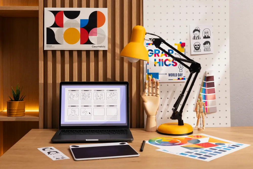 Conception graphique design et identité visuelle