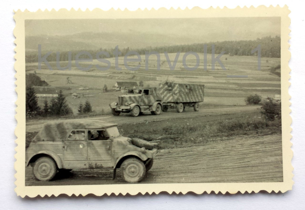 Bei Kaschau slowakei 1944 Verecki-Paß Kübel LKW 