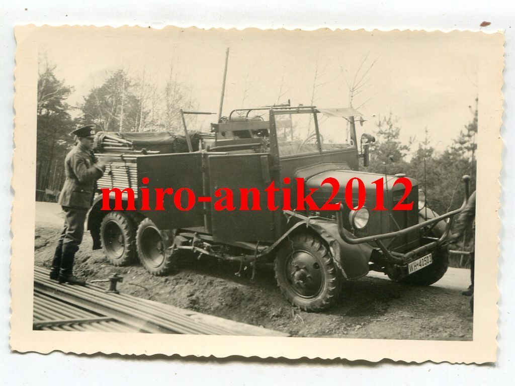 Foto, Wehrmacht, LKW Büssing-NAG, WH-40503, Fern