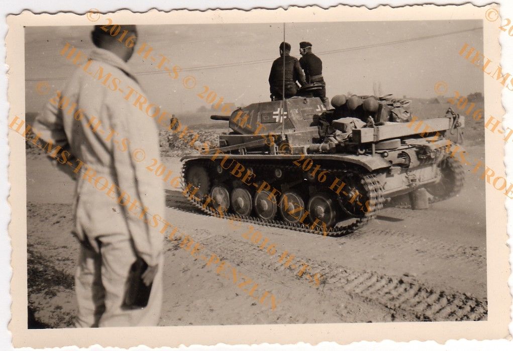Orig.Foto,Panzer,Tank, Biała Podlaska 1941,viele
