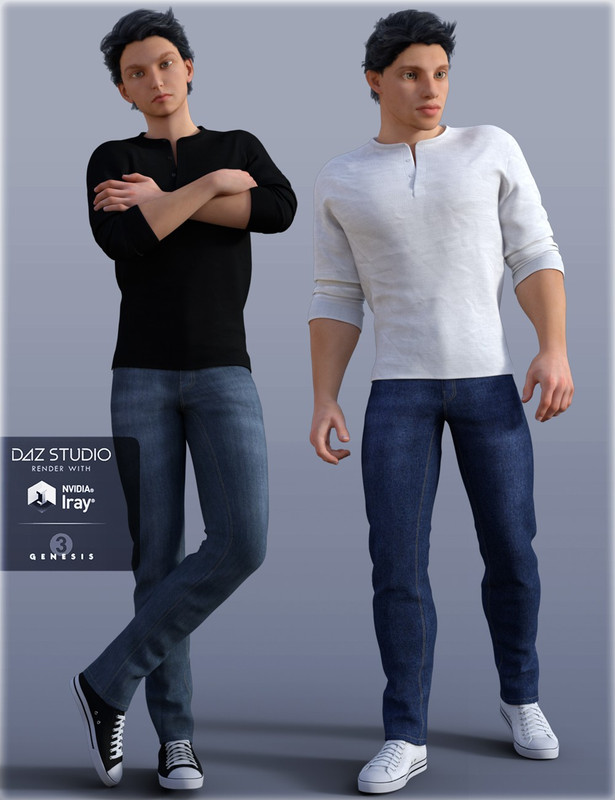 H&C Casual A for Genesis 3 Male(s)