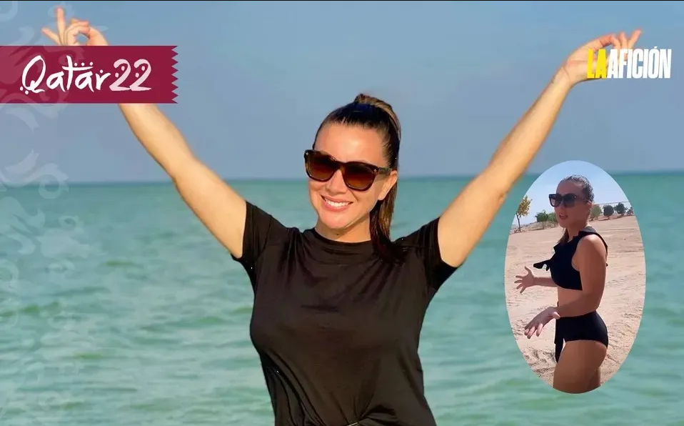 Desde las playas de Qatar, Mariazel deslumbra con sensual bikini ¿La arrestaron?