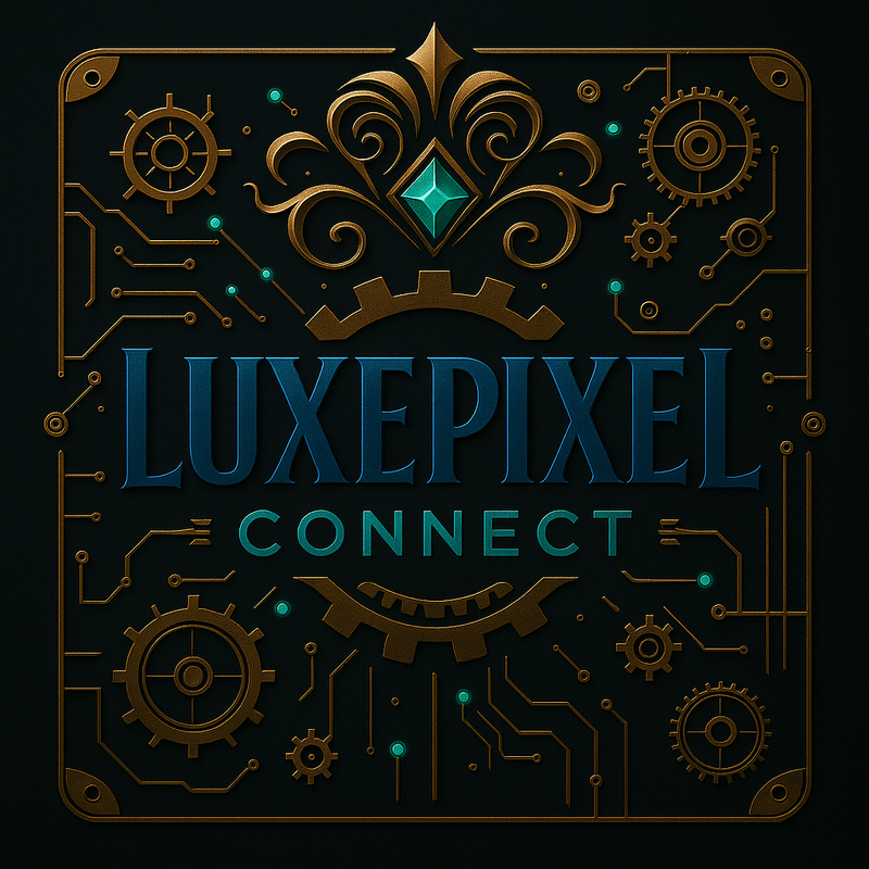LuxePixel Connect Logo