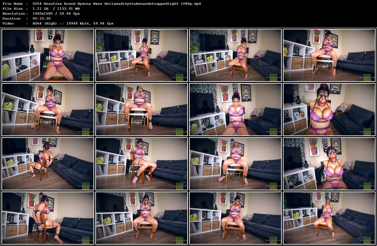 5054 Beauties Bound Nyxona Nxns Bellamadisyntakenandstrappedtight 1080p mp4