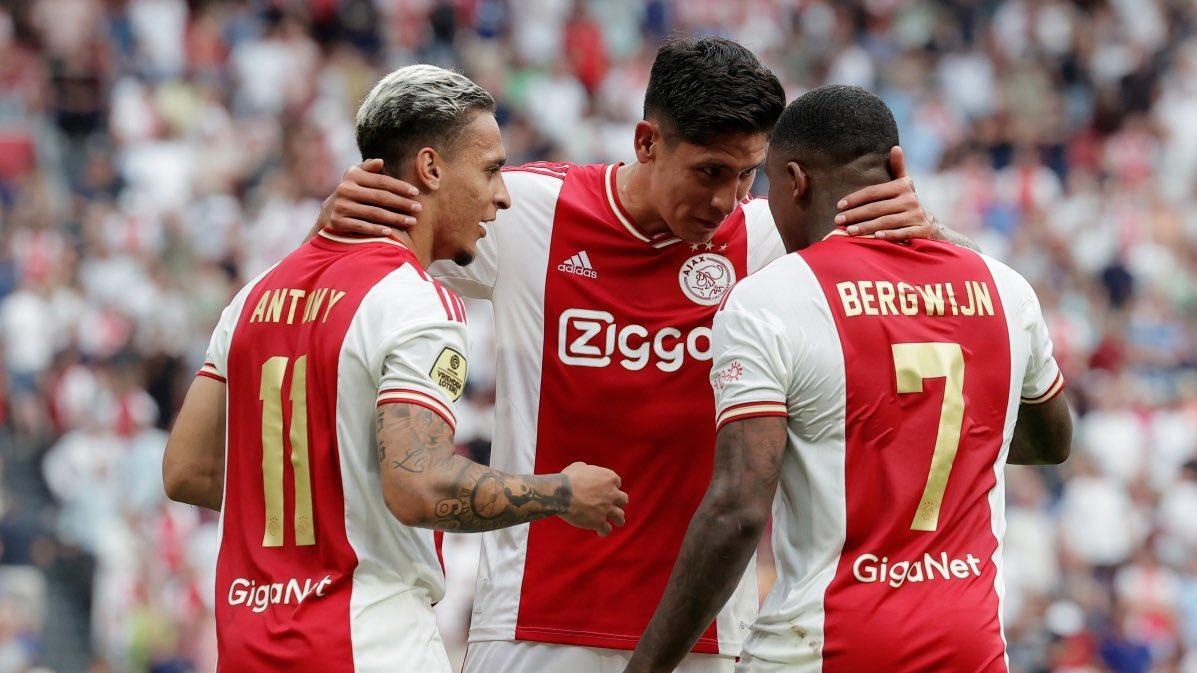 Edson Álvarez pone asistencia en la goleada del Ajax vs Groningen