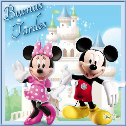 Mickey y Minnie  Tardes