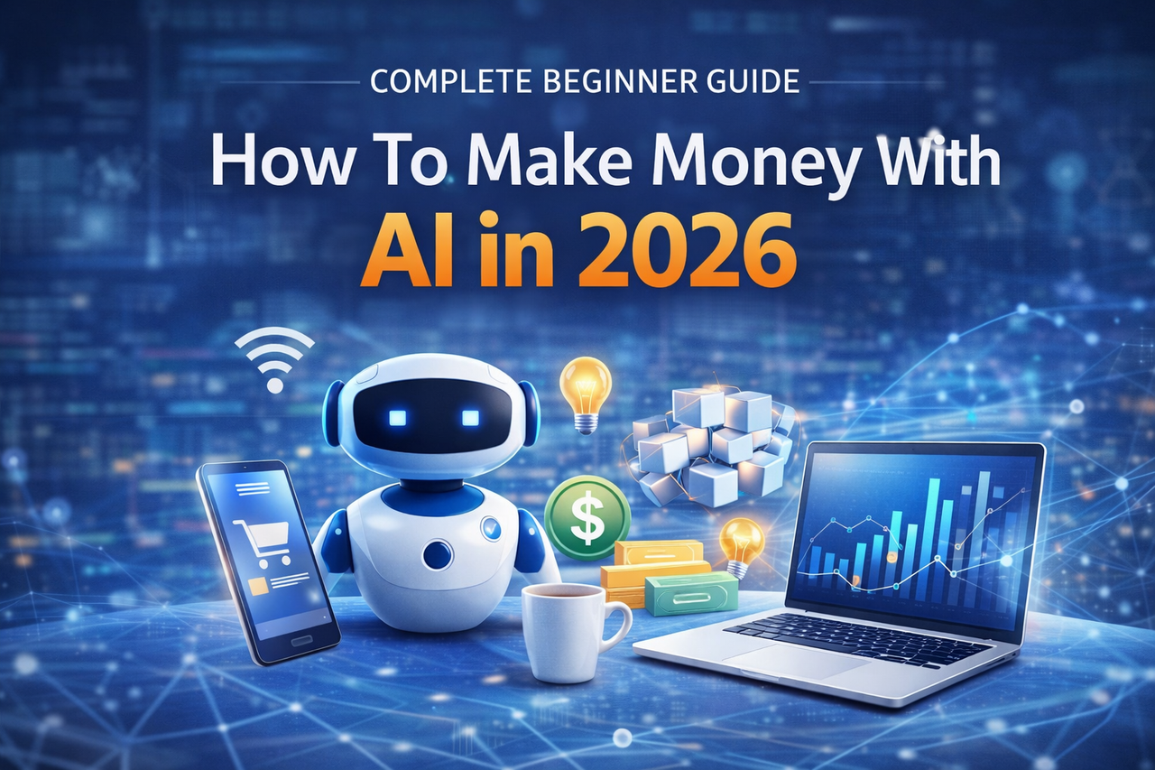 How To Make Money With AI in 2026 — Complete Beginner Guide