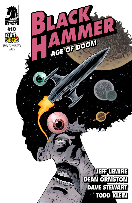 Actualización 19/05/2019: Floyd Wayne y W.D. de Outsiders nos trae el numero #10 de esta miniserie. Con el equipo reunido, Black Hammer, Abe y la compañía intentan descubrir qué ha pasado para que sus vidas se pusieran del revés. Lucy, sin embargo, recibe una llamada de un héroe inesperado, que lanza su plan al caos.