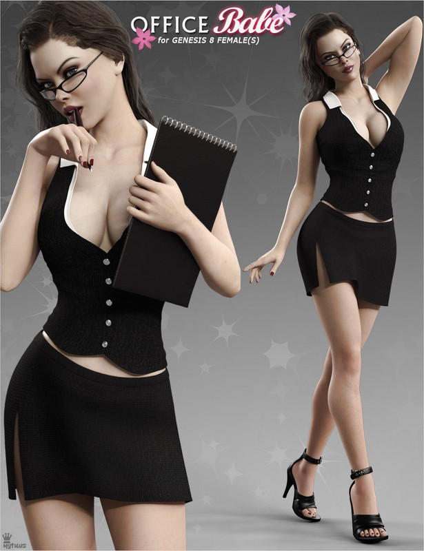 Office Babe Outfit for Genesis 8 Female(s) Office Babe Outfit for Genesis 8 Female(s)