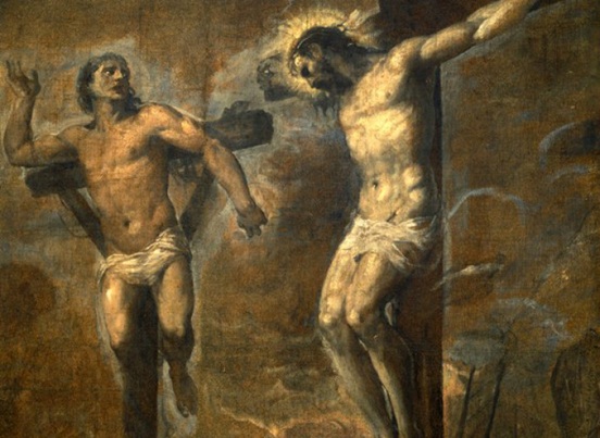 San Disma, la speranza passa dalla croce dans Commenti al Vangelo Tiziano-Il-buon-ladrone