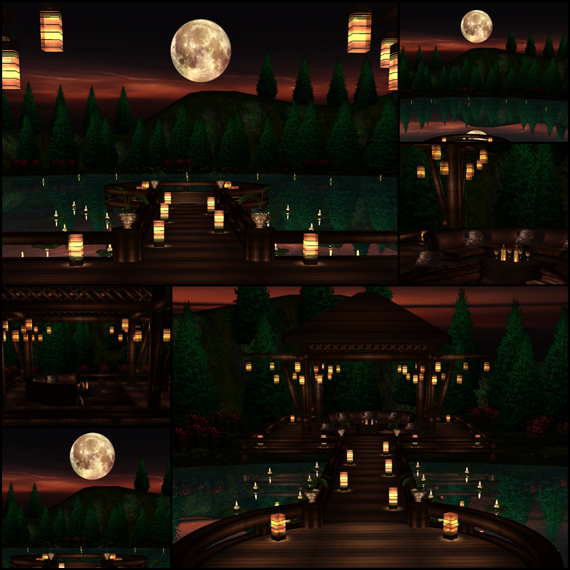 moonlight-lake