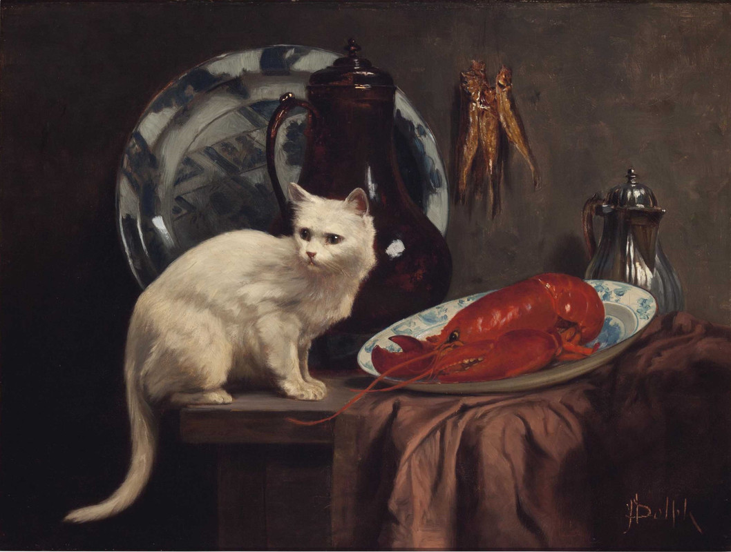 1-2016-NYR-12198-0052-000-john-henry-dolph-still-life-with-cat-and-lobster064458