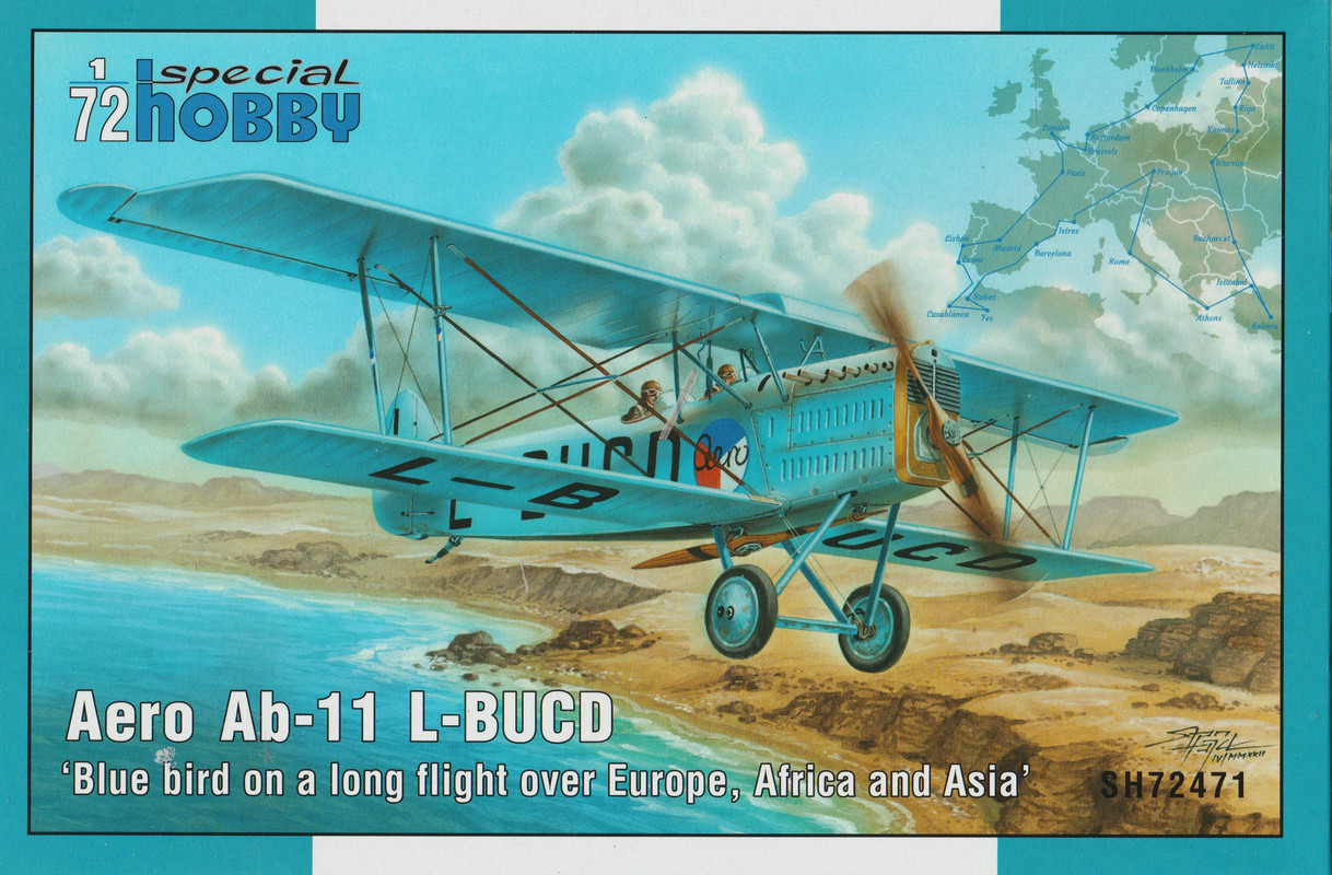 Kit review - Special Hobby 1/72 scale Aero 11 -L-BUCD 