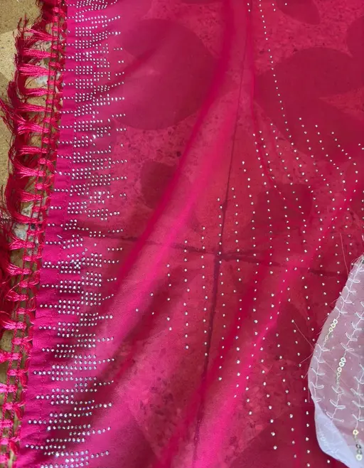 JANKI Saree With Blouse_PINK (R103)