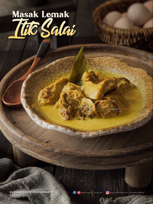 Masak Lemak Itik Salai