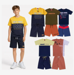 Kit 5 Conjunto Juvenil Masculino