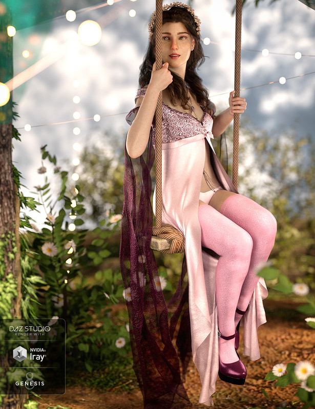 dForce Nightingale Outfit for Genesis 8 Female(s) dForce Nightingale Outfit for Genesis 8 Female(s)
