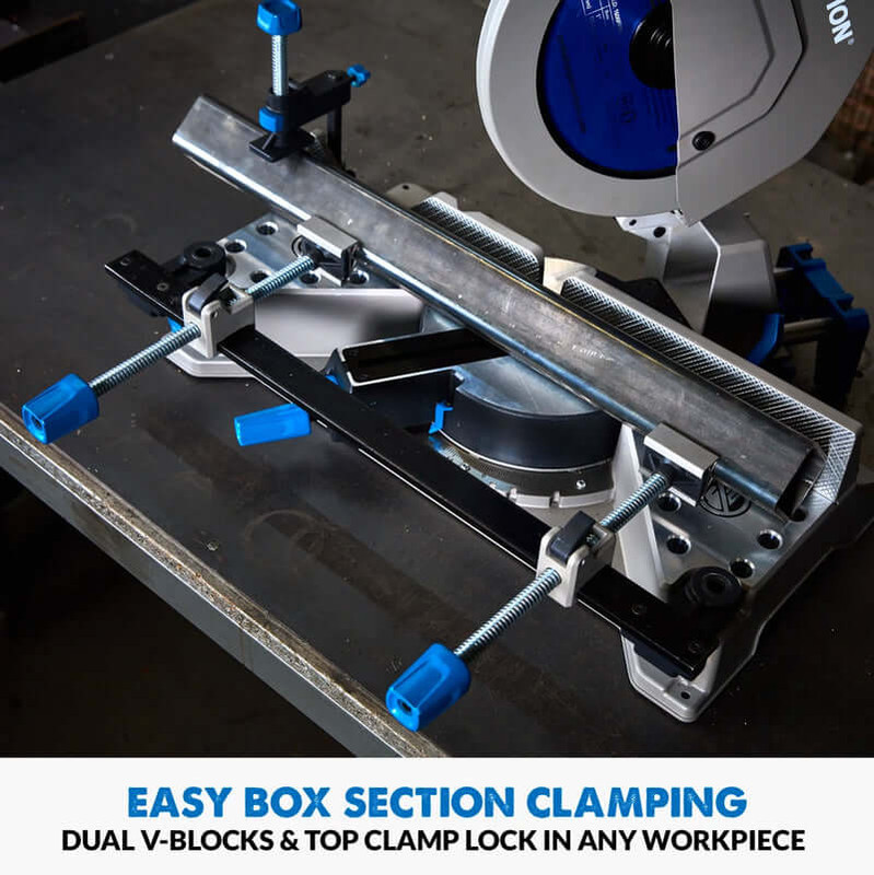 Mitering Chop Saw With 14 In. Mild Steel Blade (3)