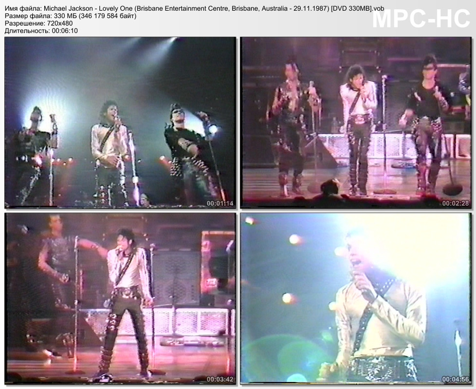 Michael Jackson - Lovely One (Brisbane Entertainment Centre, Bri