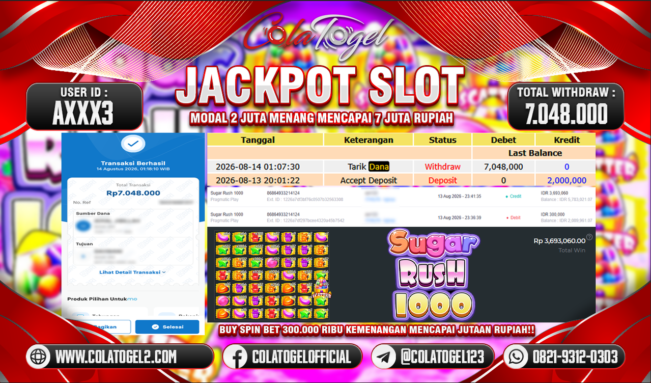JACKPOT SLOT GACOR!!