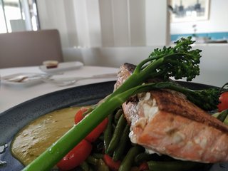 Opinión Restaurante Sunset Beach - Torrevieja - Salinas de Torrevieja, visita en tren turistico (Alicante) ✈️ Foro Comunidad Valenciana