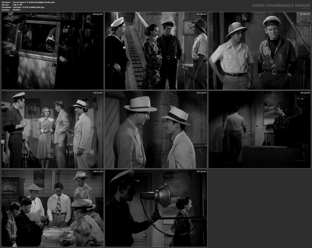 Secret Agent X-9 S01E04 Floodlight Murder.mkv