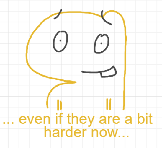 A panel from The Prime Number Few, episode eight of the Board Boards object show by Furretwalk/WalkingFurret.