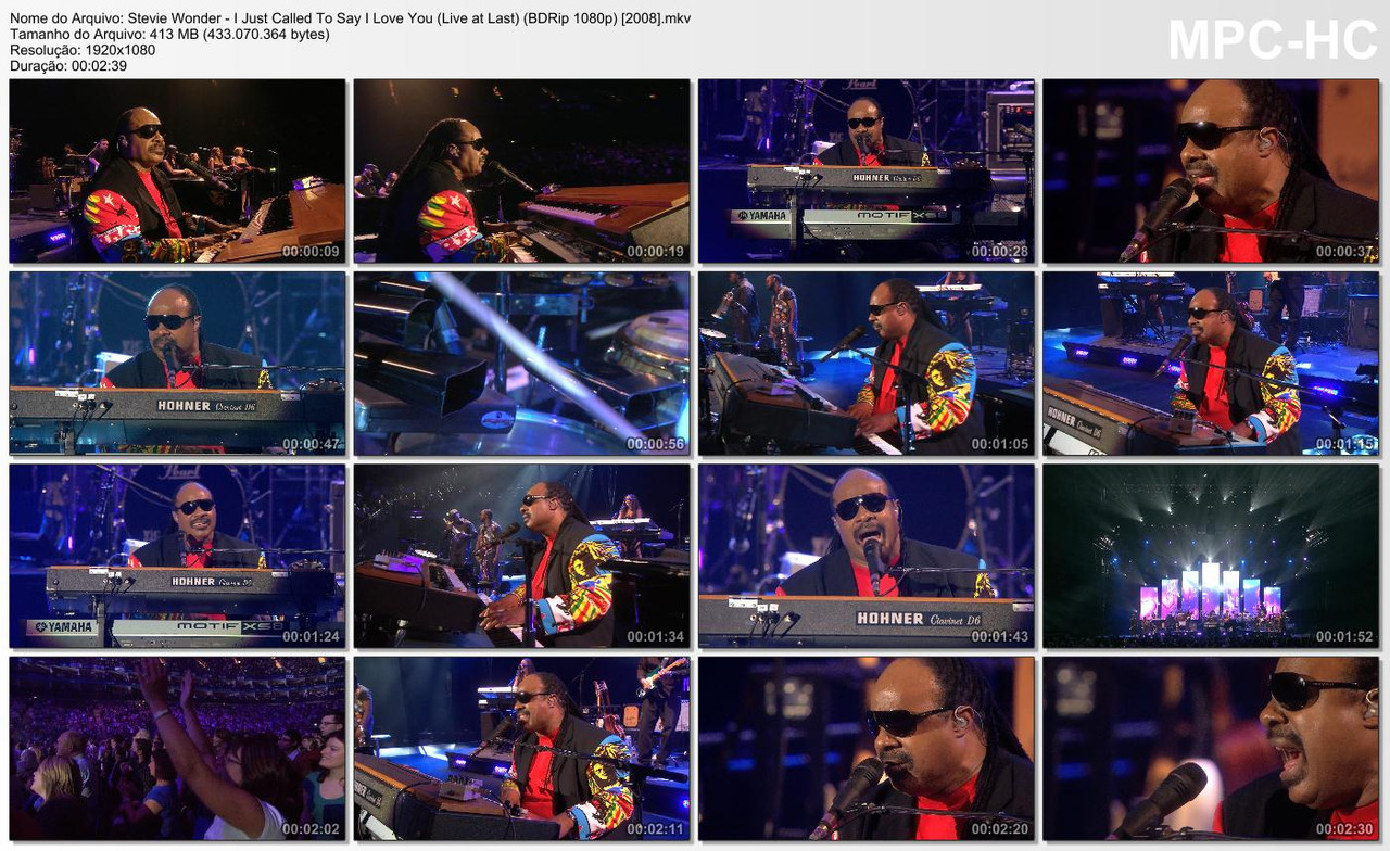 Stevie Wonder - I Just Called To Say I Love You (Live at Last) (BDRip 1080p) [2008]