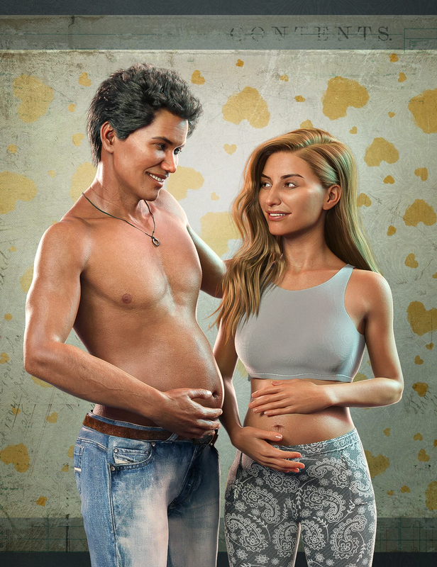 signsofpregnancyforgenesis801daz3d