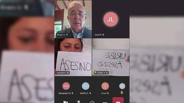 Tilda a Uribe de asesino Uribe