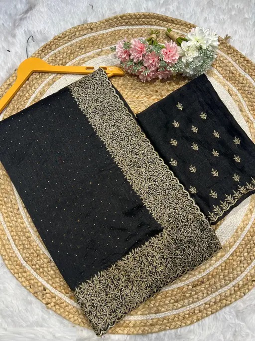 JEMINI SAREE BLACK (R101)