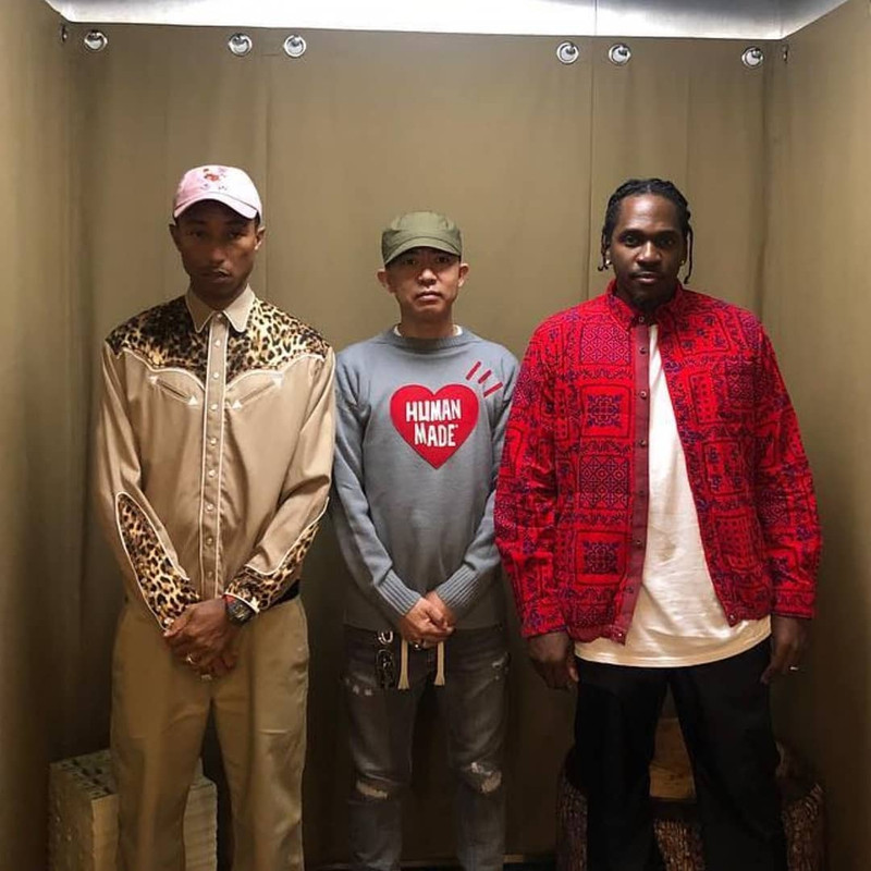 Pharrell Williams In Japan (November 29) (2018)