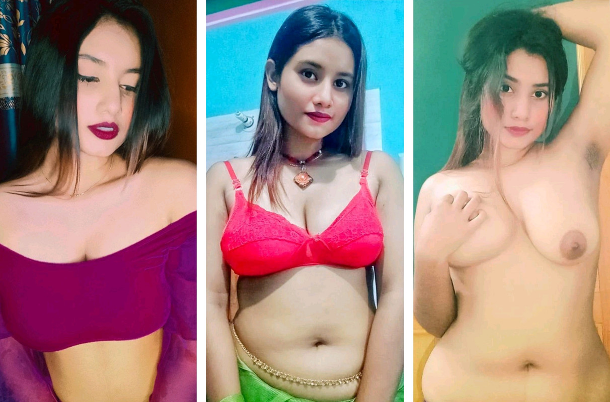 Bangaladeshi Beautiful Girl Showing Pressing Big Boobs & Pussy Latest