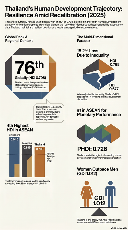 Thailand HDI Rank