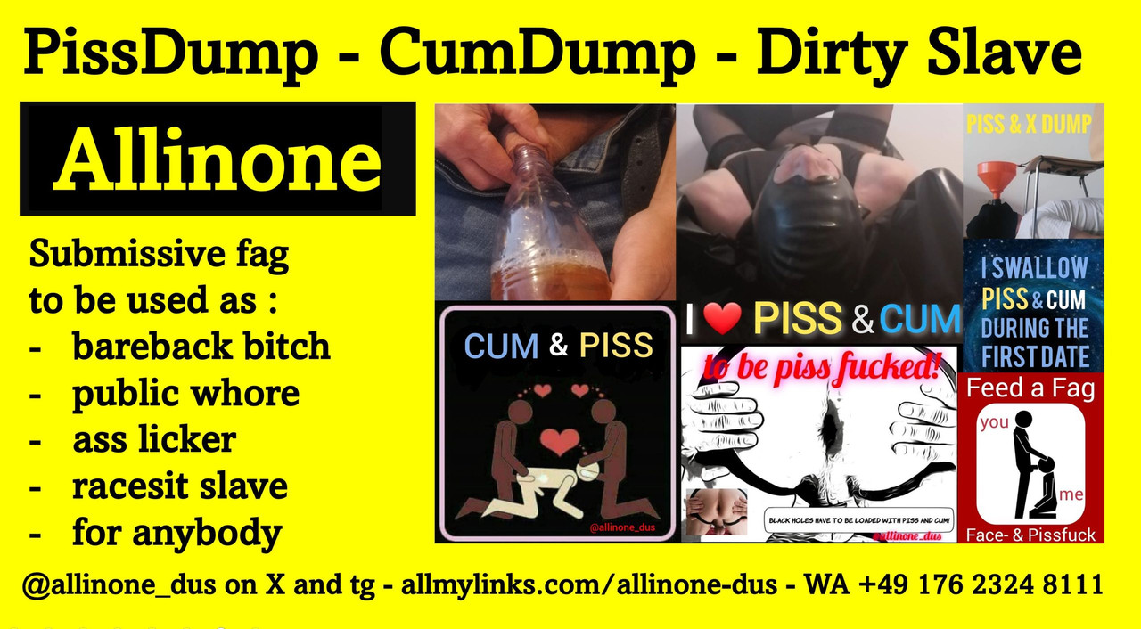 setcard Pissdump Cumdump and Dirty slave Allinone from Germany Düsseldorf
