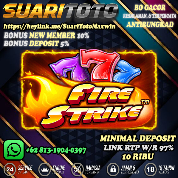 Situs Judi Slot Online Terbaik & Terbesar Fire-Strike