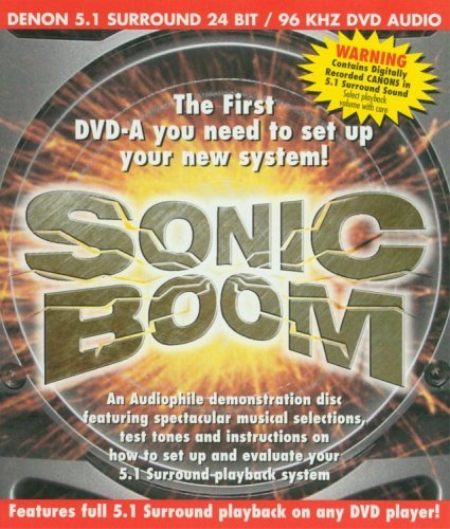VA - Denon - Sonic Boom [Multichannel] (2000) [DVD-Audio]