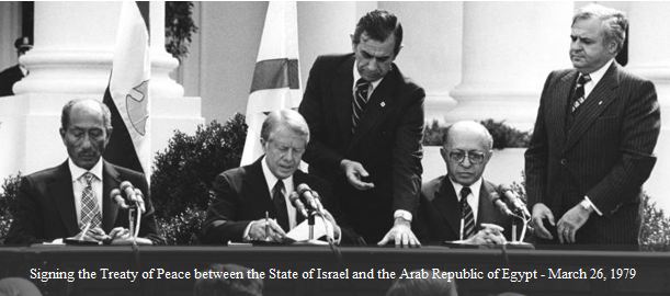 توقيع معاهدة السلام المصرية الإسرائيلية 1979 03 26