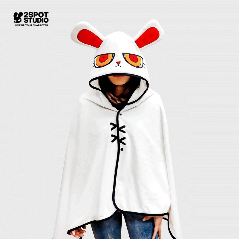 Bloody Bunny Hoodie Blanket