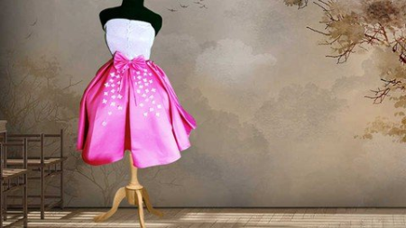 Sew Your Dream Evening Dress Without a Sewing Machine