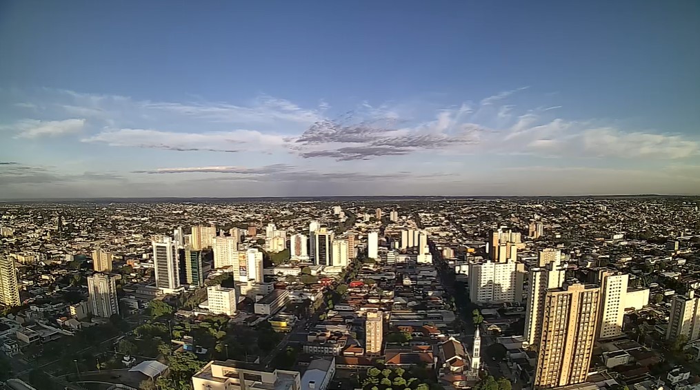 Campo Grande nesta manhã de sexta-feira