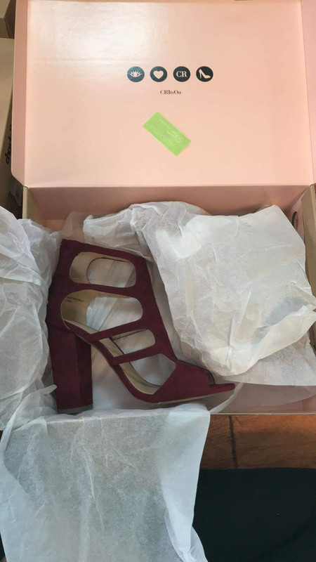 Thanh lý giày cao gót lẻ sz 6,7 (36-37) hiệu Charlotte Russe, Vascara - 4